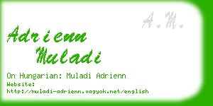 adrienn muladi business card